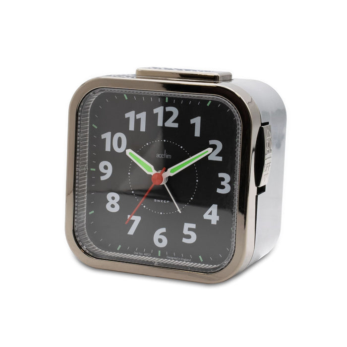 Acctim Otis Square Faced Analogue Alarm Clock