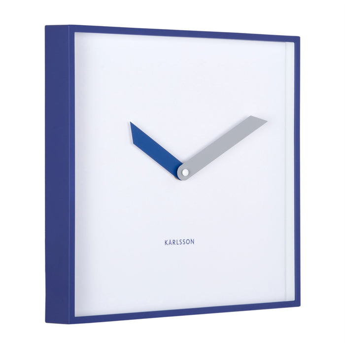 Karlsson Silent Cool Retro Cuadrado Wall Clock