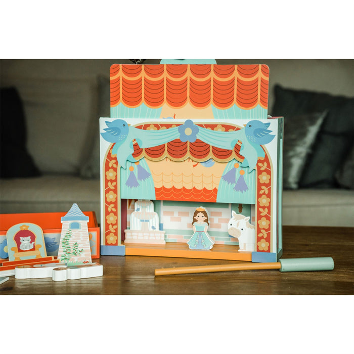 Orange Tree Toys The Little Bluebird Wooden Tabletop Theatre
