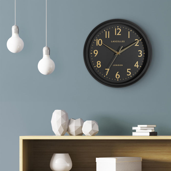 Lascelles Deco Round 30cm Wall Clock