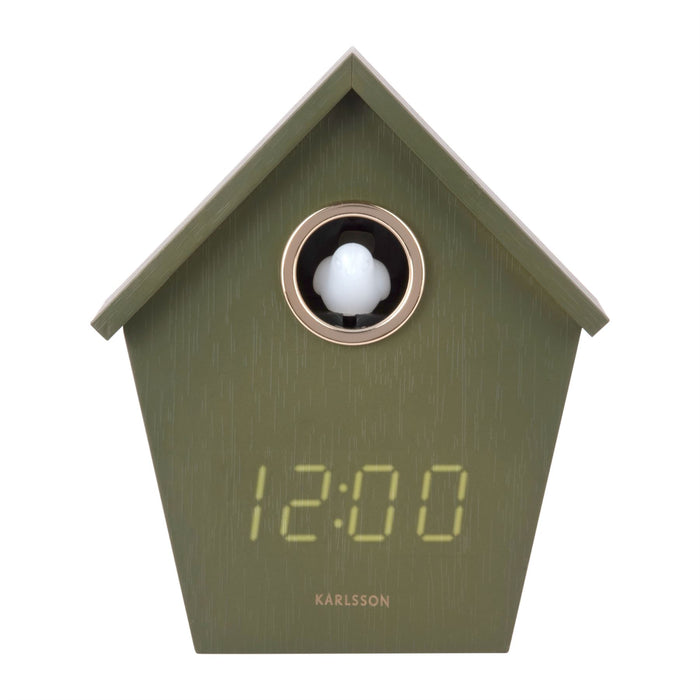 Karlsson Snooze Alarm Clock Riqueza Cuckoo LED