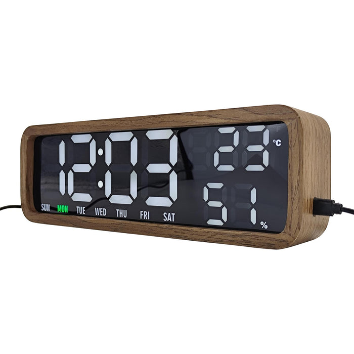 Karlsson Madera Digital Alarm Clock