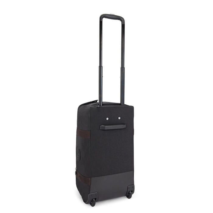 Kipling Art On Wheels Black Noir Rolling Holdall