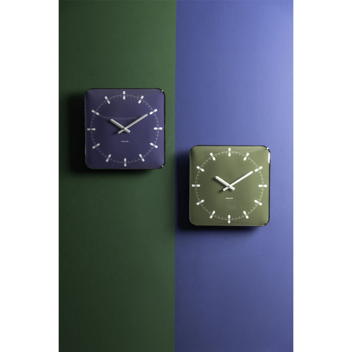 Karlsson Sucinto Dome Square Wall Clock