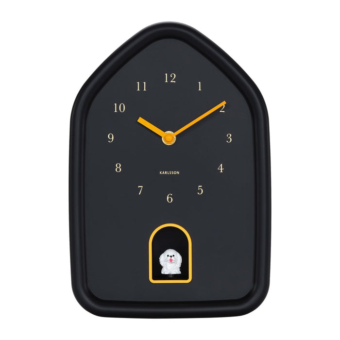 Karlsson Modern Doggy Barking Wall Clock