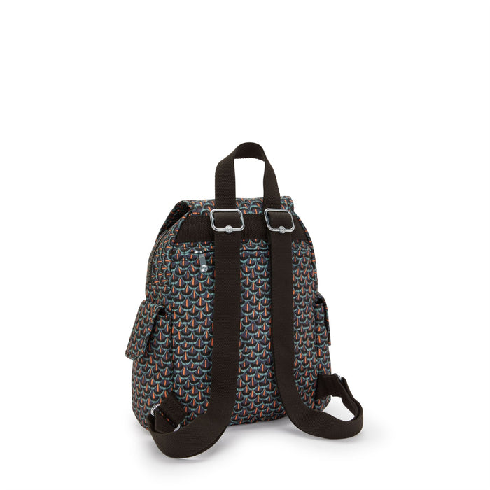 city pack mini backpack Kipling Mahogany This mini backpack combines functionality and style Metallic City Pack Mini Metallic