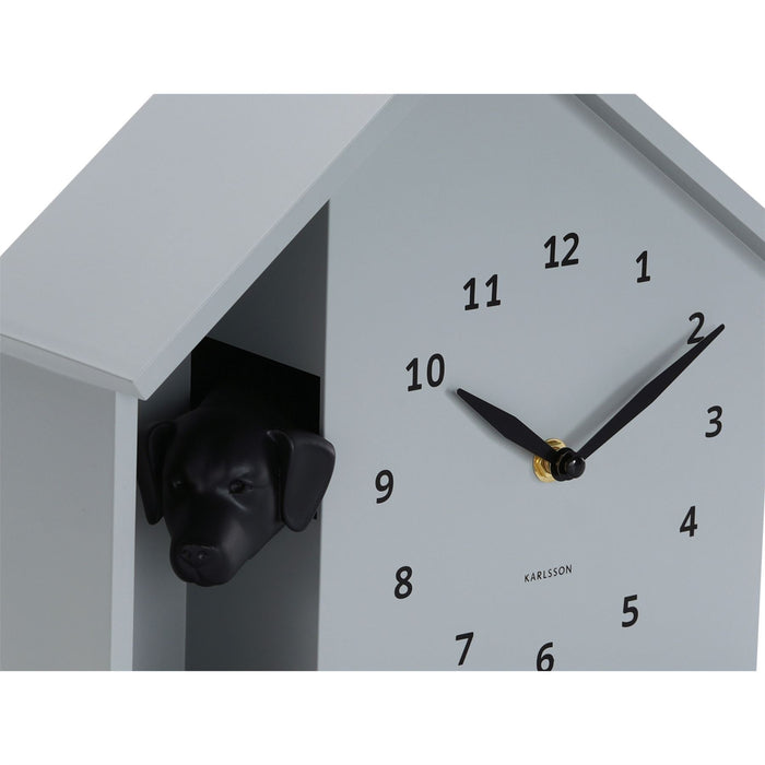 Karlsson Modern Peeking Doggy Wall Clock