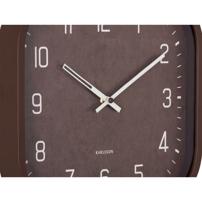 Karlsson Elemental Cuadrado Square Wall Clock