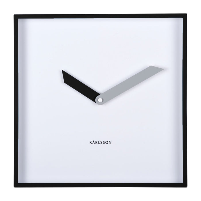 Karlsson Silent Cool Retro Cuadrado Wall Clock