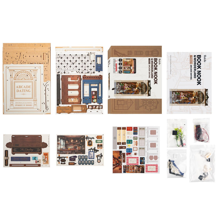Robotime Rolife Self-Build Book Nook Building Kit