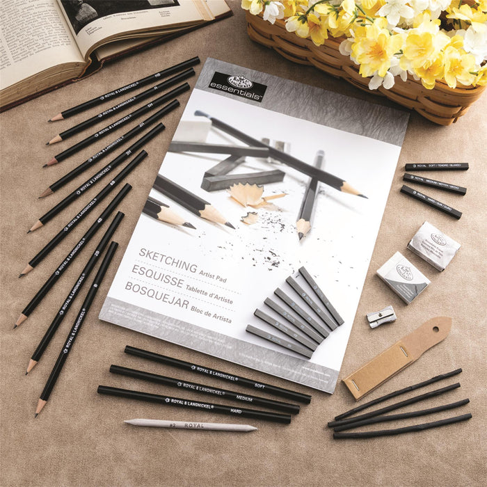 Royal & Langnickel Essentials Large Artist Sketching Set