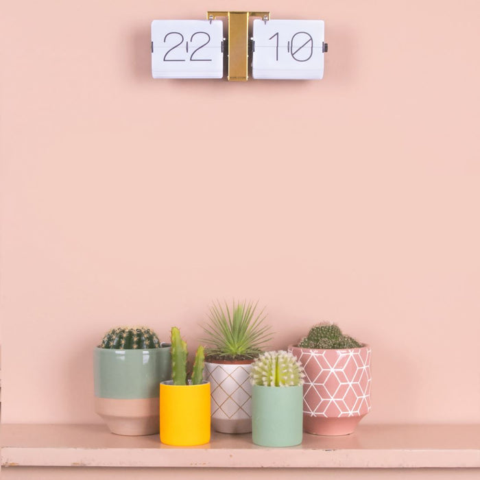 Karlsson Open Back Flip Clock