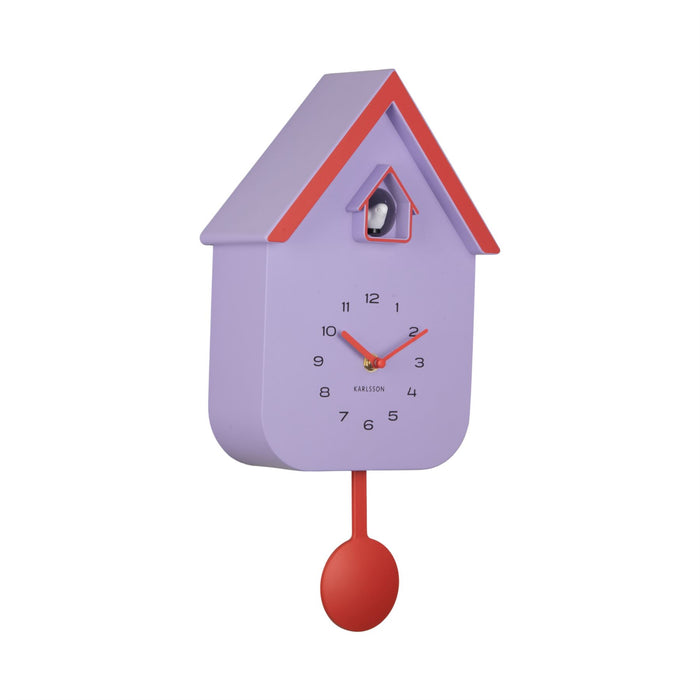 Karlsson Dupla Two Tone Colour Cuckoo Wall Clock