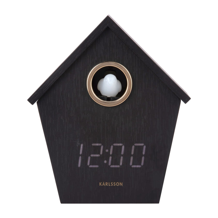 Karlsson Snooze Alarm Clock Riqueza Cuckoo LED