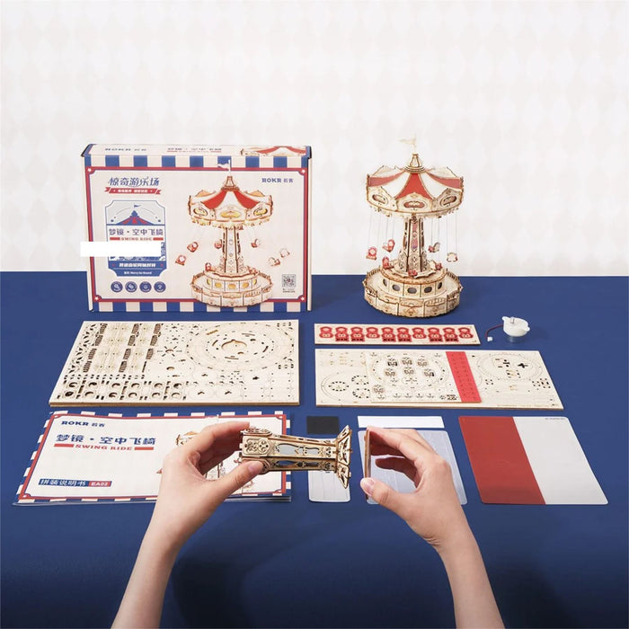 Robotime ROKR Swing Ride Building Kit