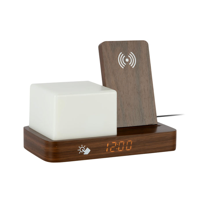 Karlsson Retro Alarm Clock  With Night Light & Phone Charger