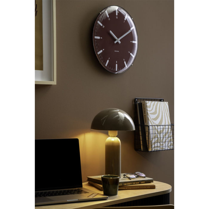 Karlsson Realista Dome Wall Clock