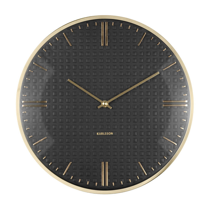 Karlsson Sweep Movement Riqueza Round Wall Clock