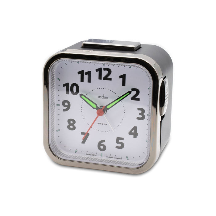 Acctim Otis Square Faced Analogue Alarm Clock