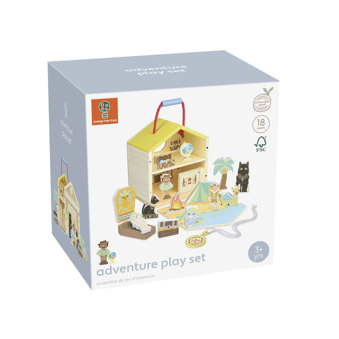 Orange Tree Toys Adventure Wooden Play Set