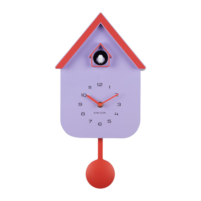 Karlsson Dupla Two Tone Colour Cuckoo Wall Clock