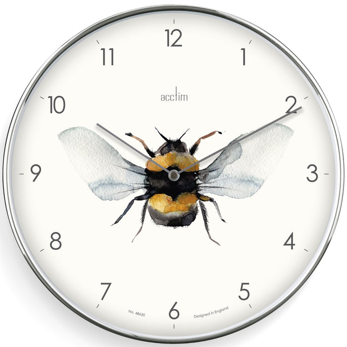 Acctim Society Insect 30cm Wall Clock — Aspen Of Hereford Ltd
