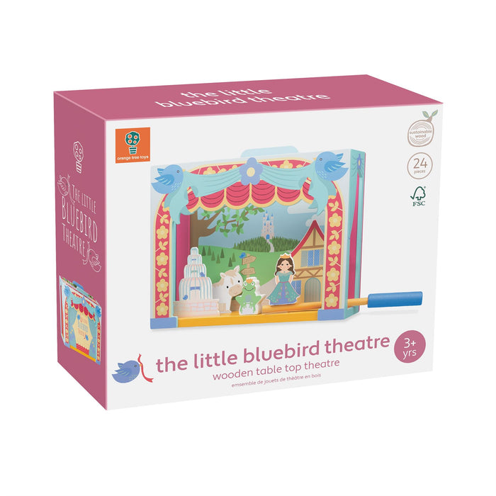 Orange Tree Toys The Little Bluebird Wooden Tabletop Theatre