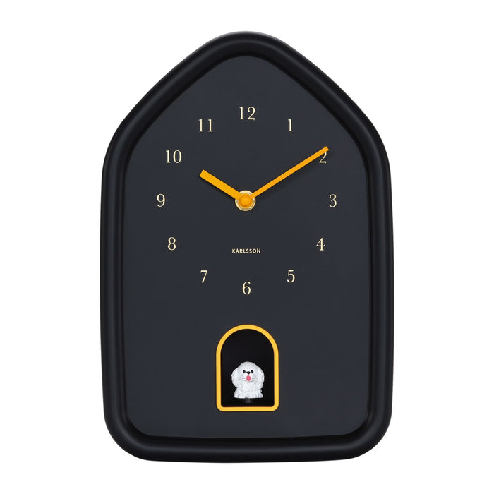 Karlsson Modern Doggy Barking Wall Clock