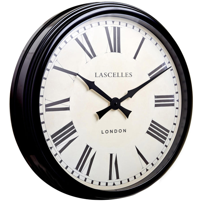 Lascelles Large Metal Silent Wall Clock