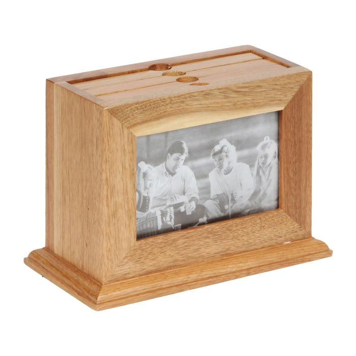 Impressions Oak Effect Photo Frame & Pull Out Album Holder