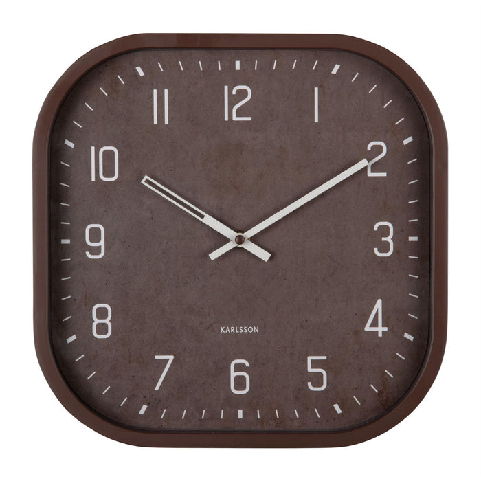 Karlsson Elemental Cuadrado Square Wall Clock