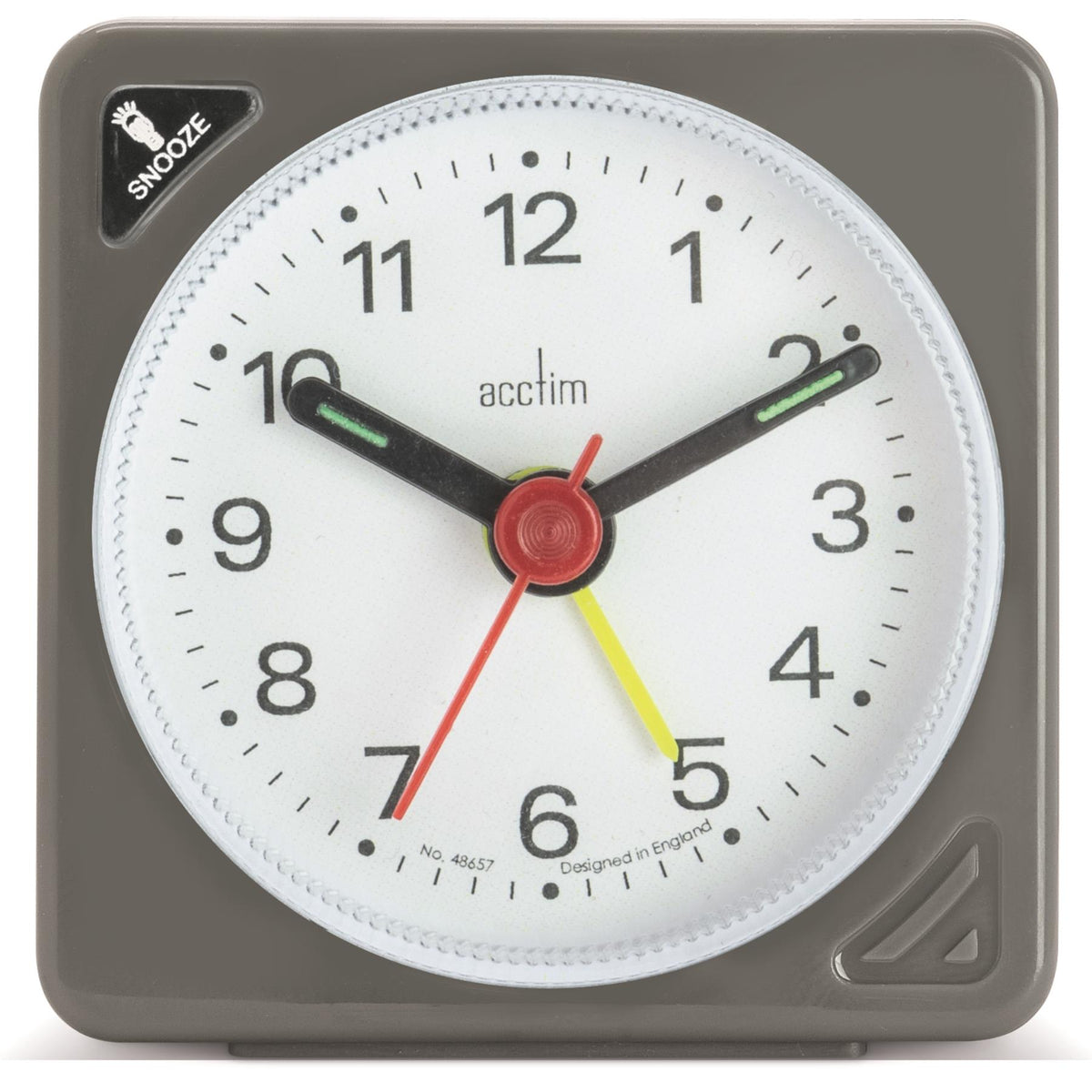 Acctim Ingot Analogue Alarm Clock — Aspen Of Hereford Ltd
