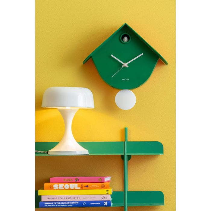 Karlsson Wall Clock Cool Retro Cuckoo