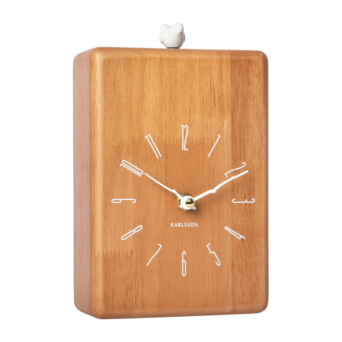 Karlsson Rubberwood Wall/Table Rama Cuckoo Clock