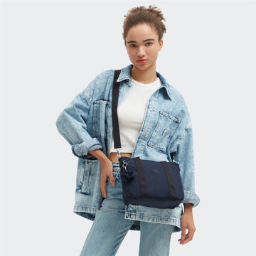 Borsa Kipling ASSENI MINI - Tote Piccola Con Tracolla, 100% Poliammide - Foto 10