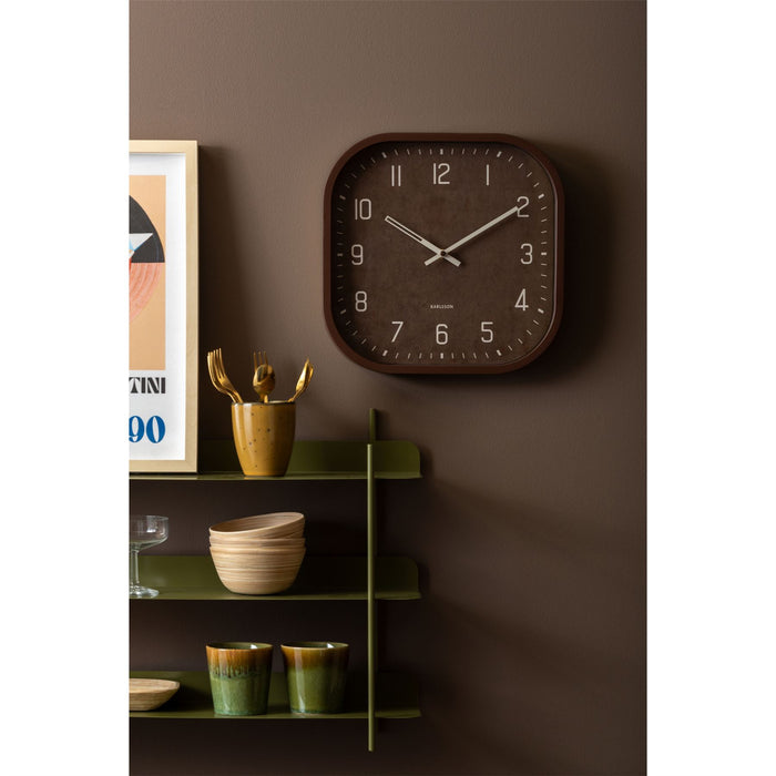 Karlsson Elemental Cuadrado Square Wall Clock