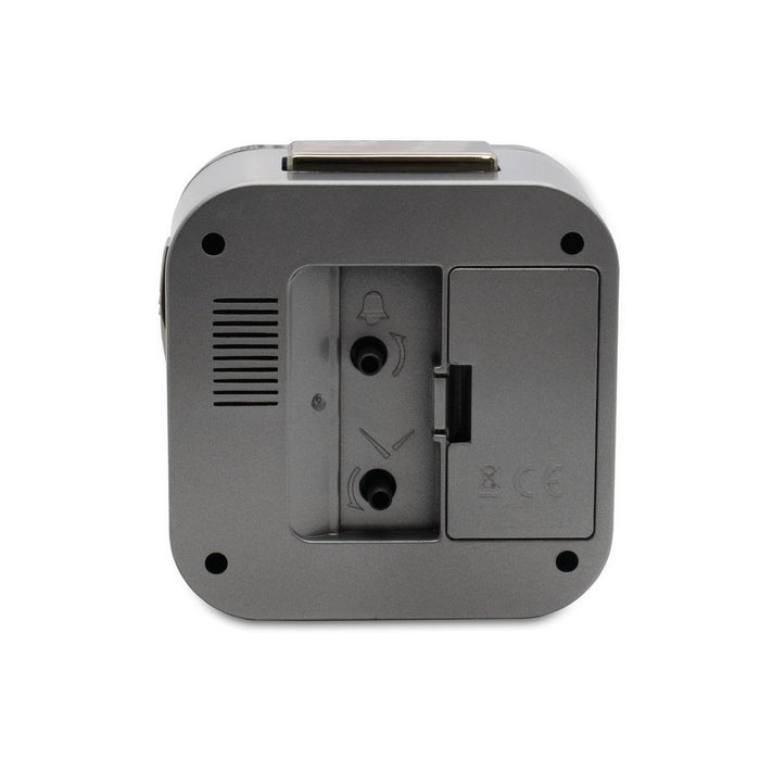 Acctim Otis Square Faced Analogue Alarm Clock