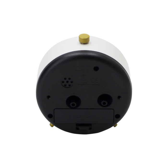 Karlsson Button Retro Analogue Alarm Clock