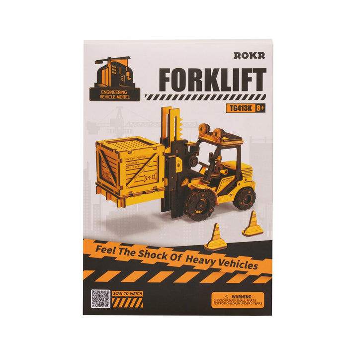 Robotime ROKR Self Build 3D Model Kit - Construction Vehicles