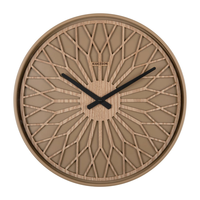 Karlsson Sweep Movement Girasol Round Wall Clock