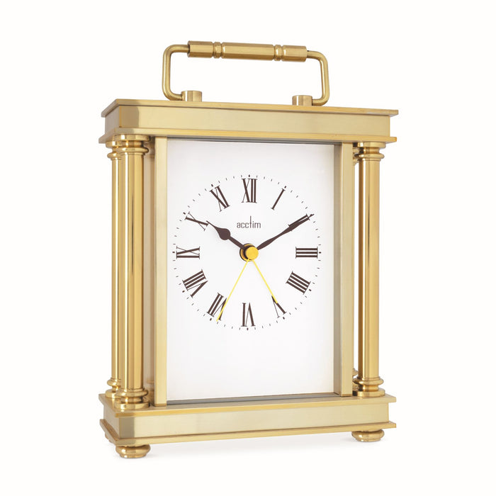 Acctim Marlow Gold Mantel Clock