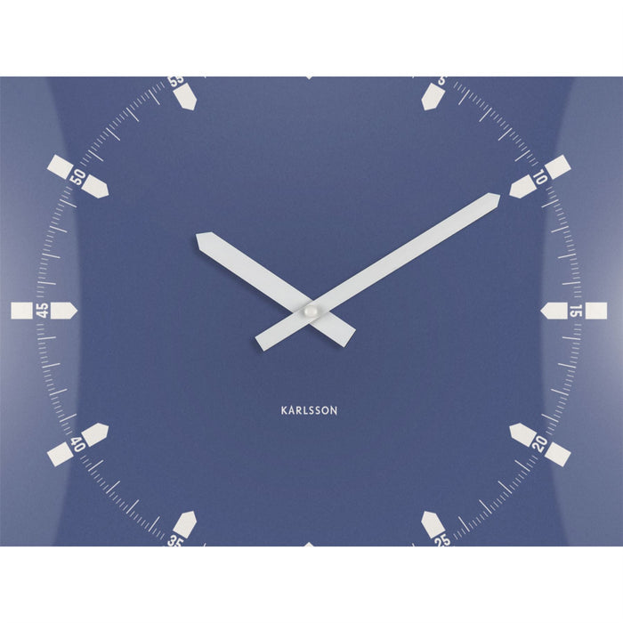 Karlsson Sucinto Dome Square Wall Clock