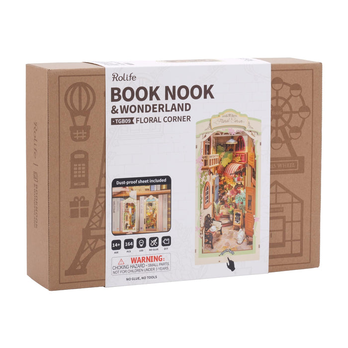 Robotime Rolife Self-Build Book Nook Building Kit