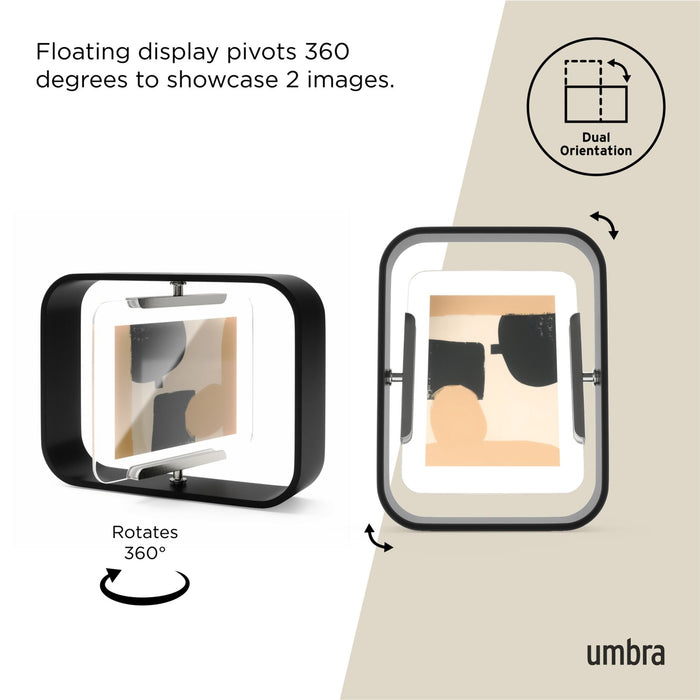 Umbra Bellwood Curved Double Sided Picture Frame