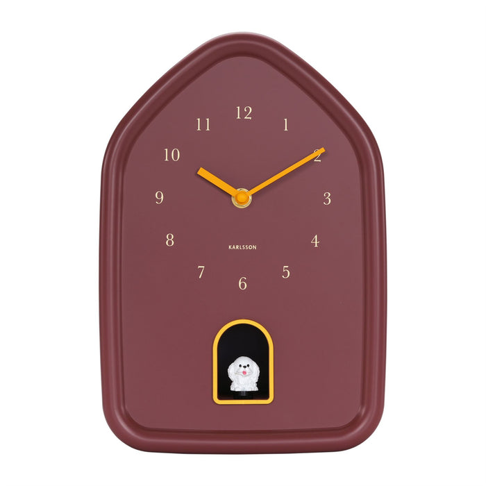 Karlsson Modern Doggy Barking Wall Clock