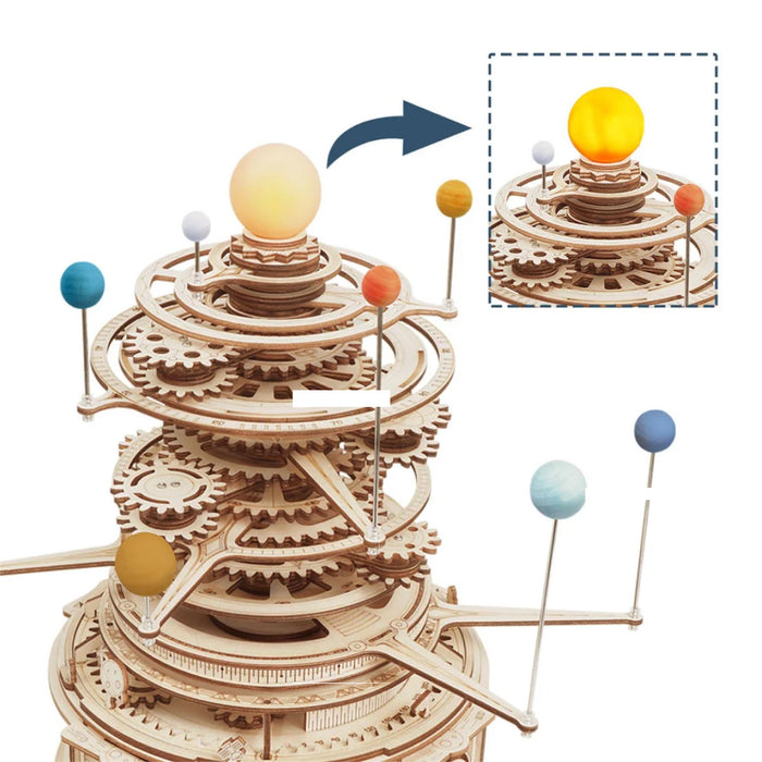 Robotime ROKR Mechanical Orrery Solar System Building Kit
