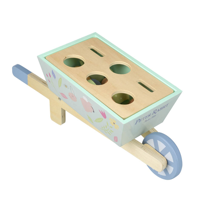 Orange Tree Toys Peter Rabbit Wooden Wheelbarrow Playset