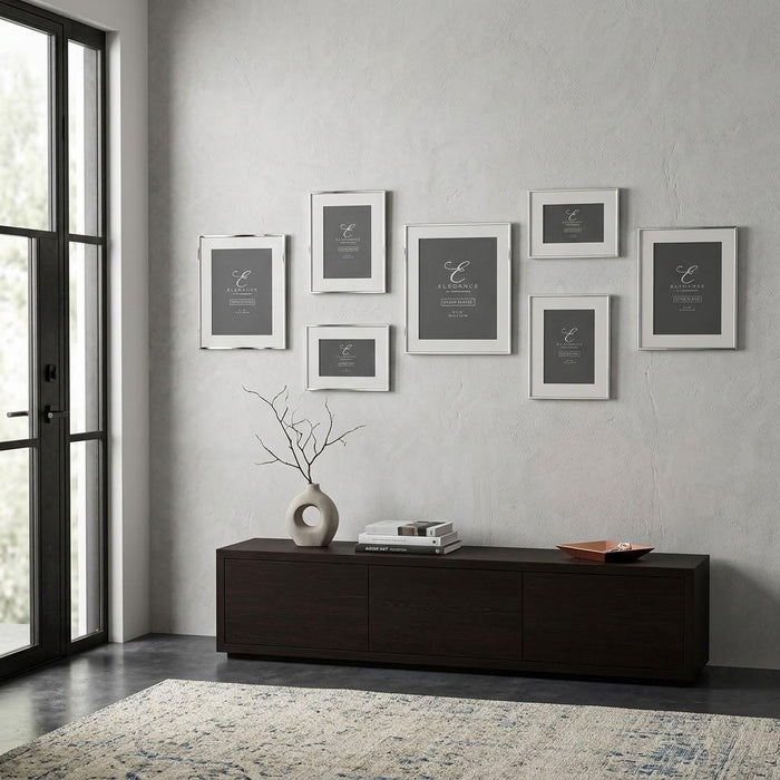 Elegance By Impressions Silver 7 Piece Photo Frame Set