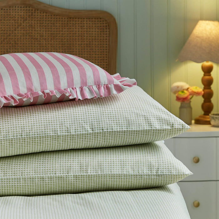 Helena Springfield Secret Garden Gingham Duvet & Pillowcase Set