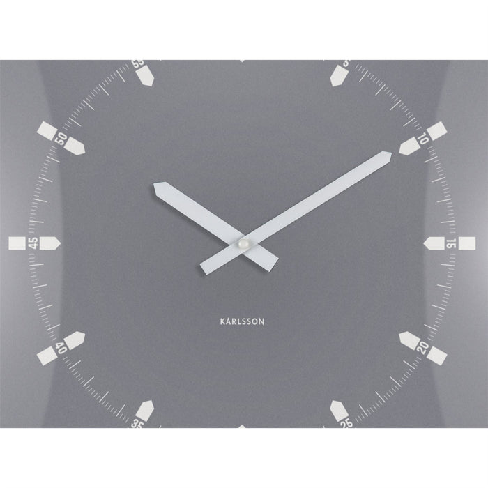 Karlsson Sucinto Dome Square Wall Clock